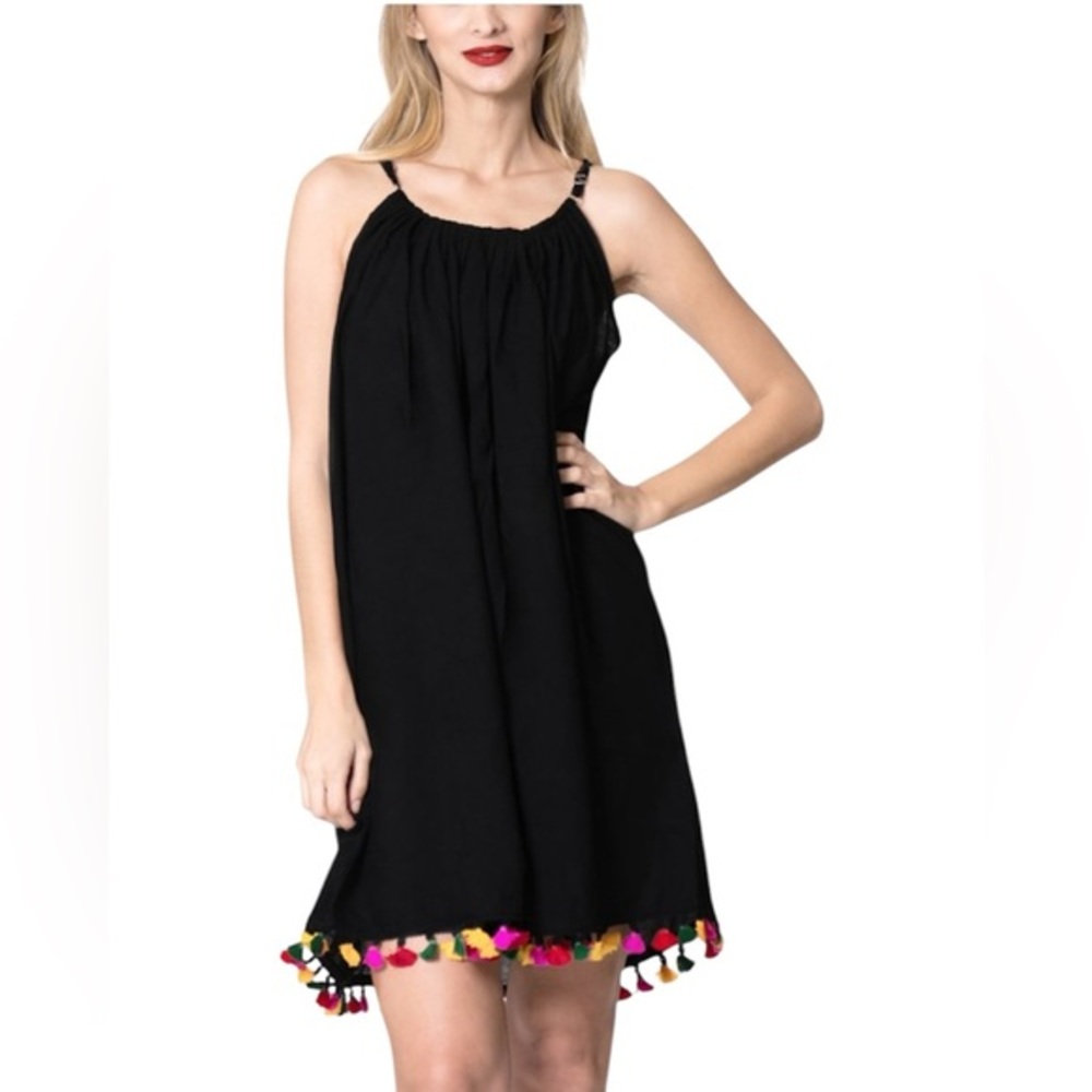 Swimsuit cover-up dress